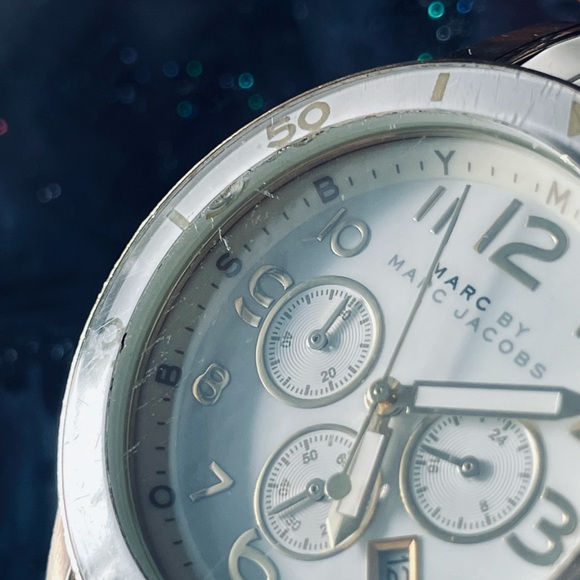 MARC JACOBS ROCK ROSE GOLD & WHITE WOMENS WATCH main image 6